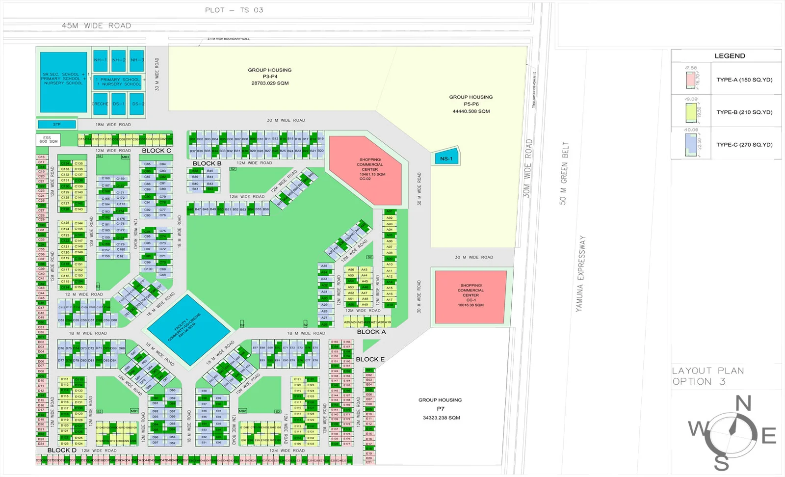 ATS Province D Olympia Layout Plan